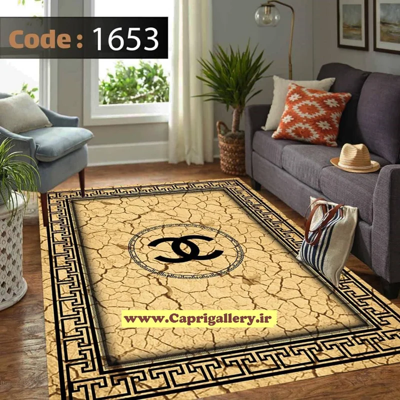 کاور فرش شانل کد1653