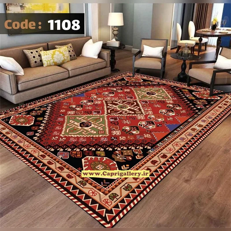 کاور فرش شانل کد1108