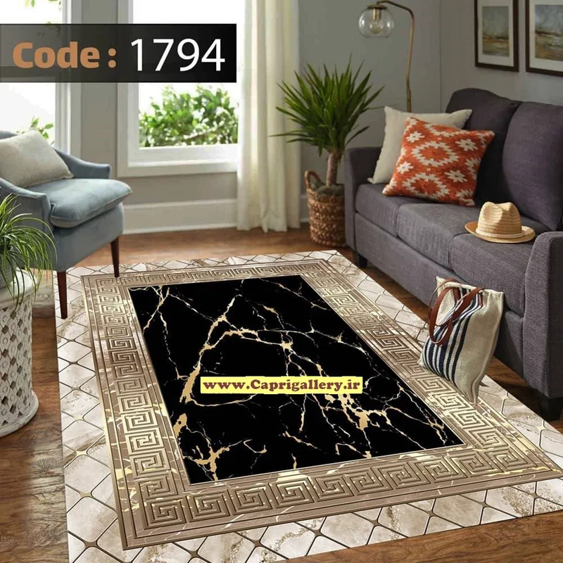 کاور فرش شانل کد1794