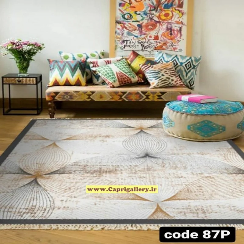 کاور فرش مخمل ضخیم (قابل ضد آب شدن) کد 87p