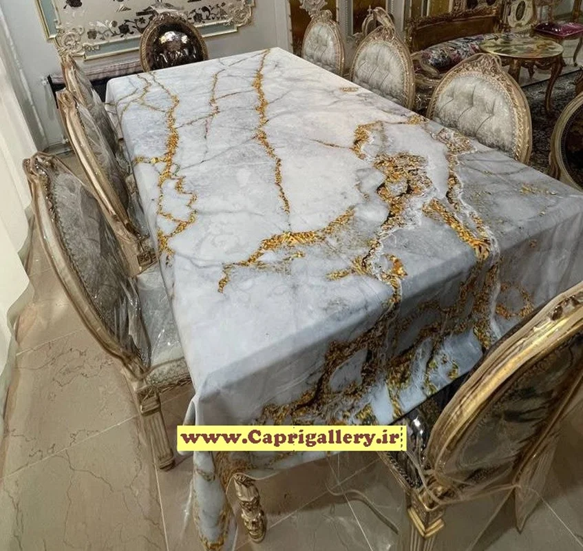 رومیزی مخمل چاپی کد20040