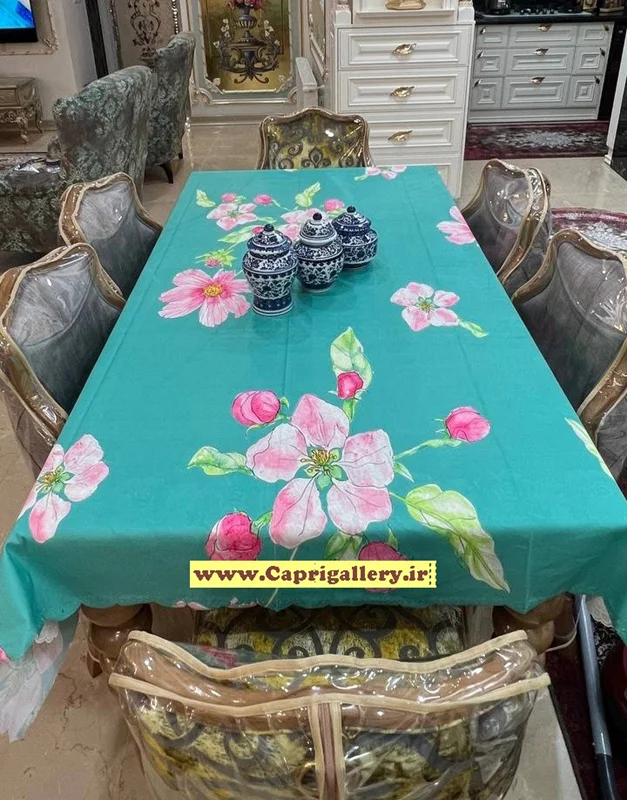 رومیزی مخمل چاپی کد20133