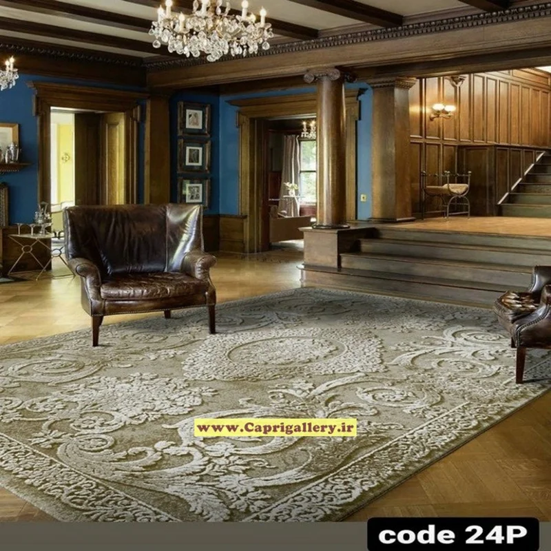 کاور فرش مخمل ضخیم (قابل ضد آب شدن) کد 24p