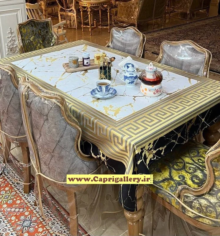 رومیزی مخمل چاپی کد20036