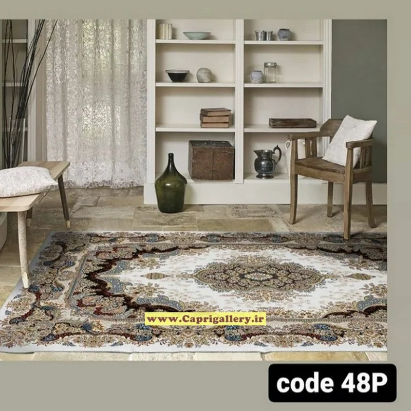 کاور فرش مخمل ضخیم (قابل ضد آب شدن) کد 48p