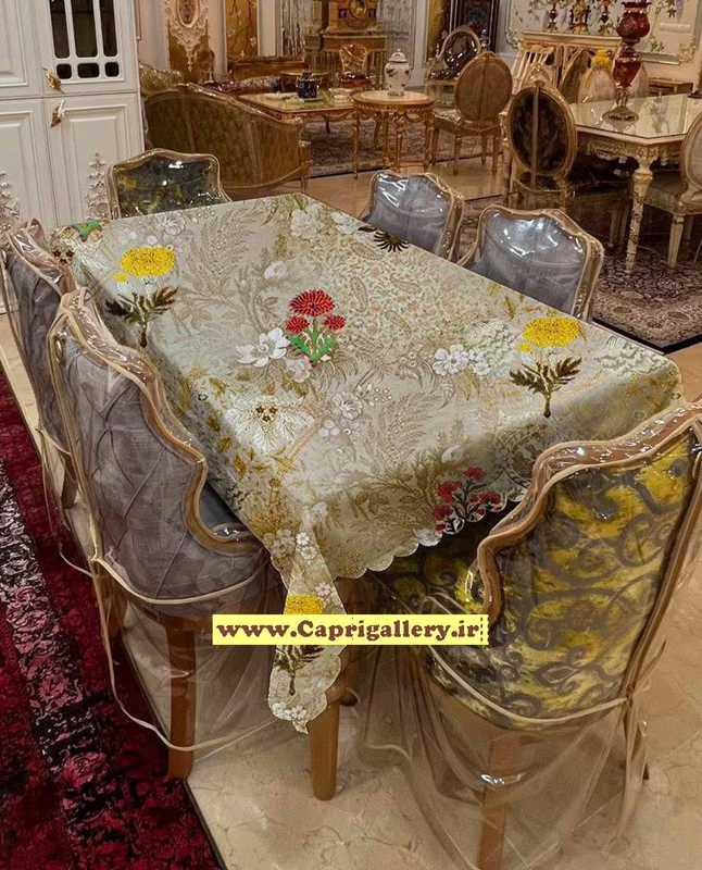 رومیزی مخمل چاپی کد20172