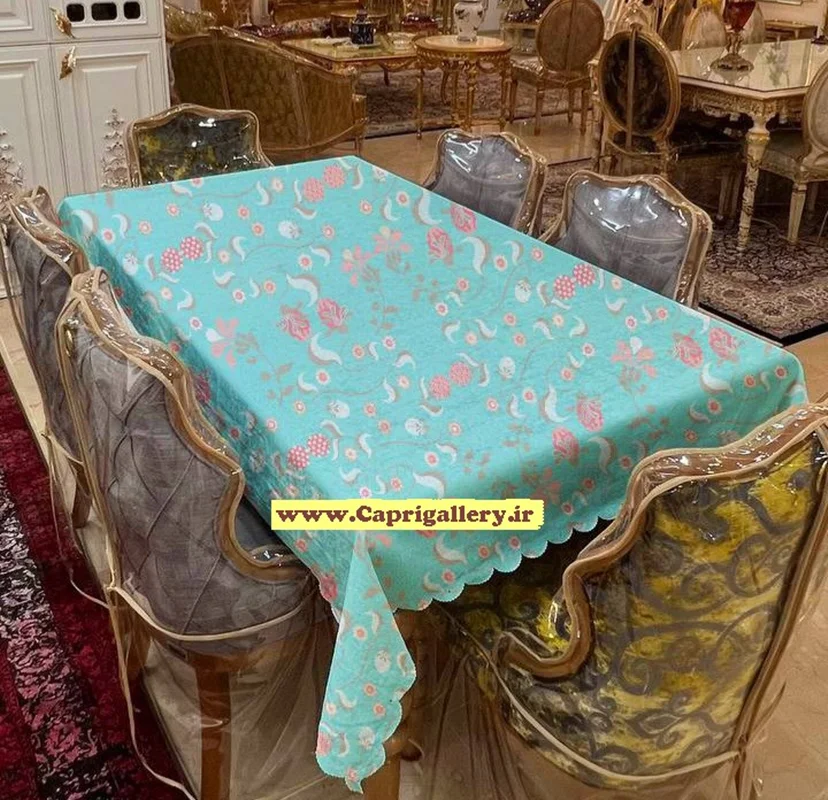 رومیزی مخمل چاپی کد20223