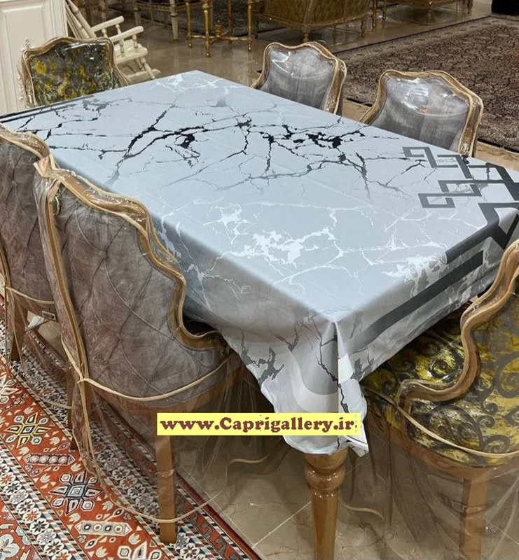 رومیزی مخمل چاپی کد20022