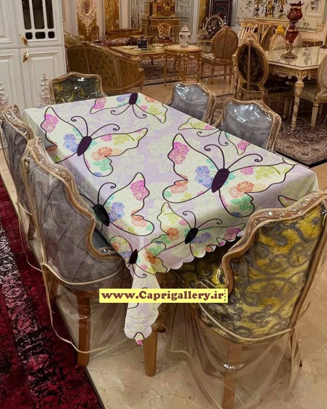رومیزی مخمل چاپی کد20176