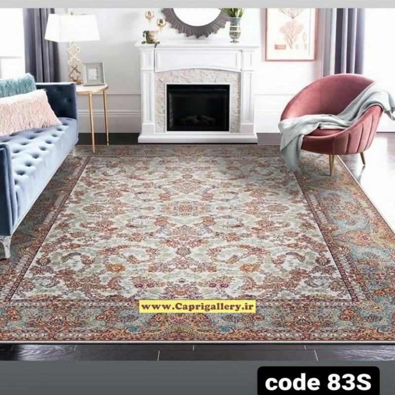 کاور فرش مخمل ضخیم (قابل ضد آب شدن) کد 83s
