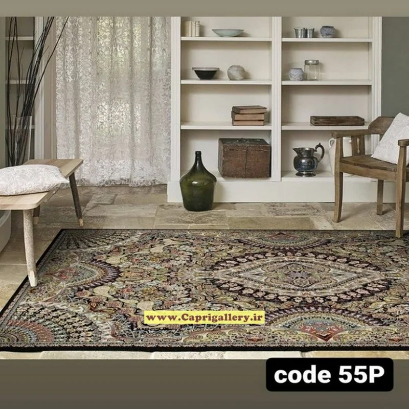 کاور فرش مخمل ضخیم (قابل ضد آب شدن) کد 55p