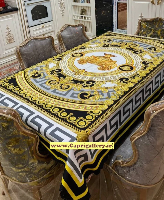رومیزی مخمل چاپی کد20079