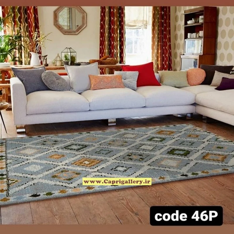 کاور فرش مخمل ضخیم (قابل ضد آب شدن) کد 46p