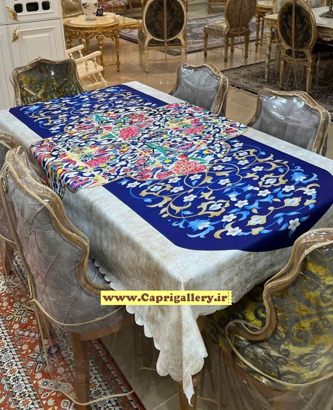 رومیزی مخمل چاپی کد20062