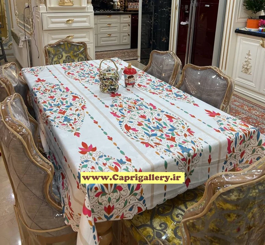 رومیزی مخمل چاپی کد20068