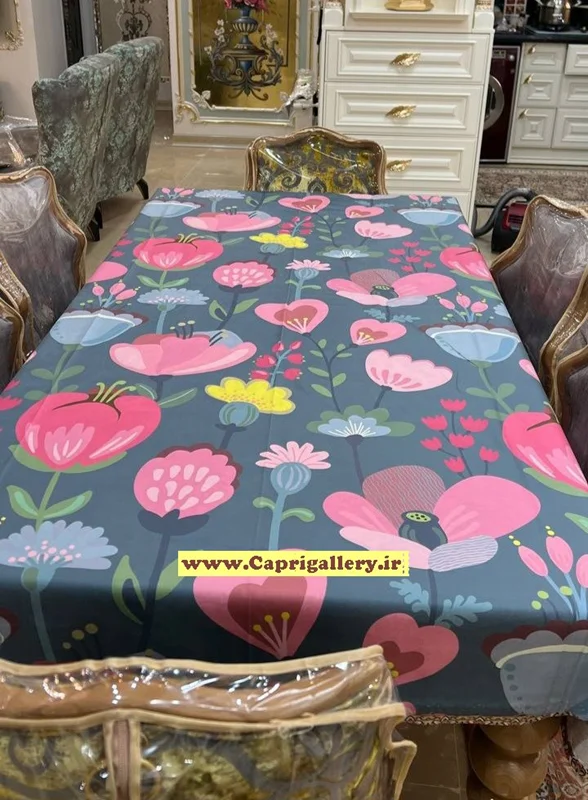 رومیزی مخمل چاپی کد20084